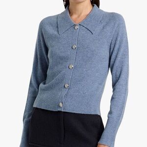 Veronica Beard Blue Cardigan Sweater